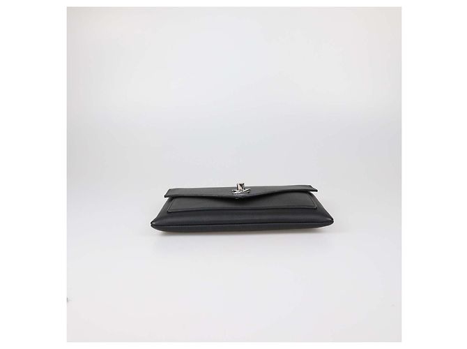 Pochette con catena Mylockme Louis Vuitton in pelle nera Nero - vista 5
