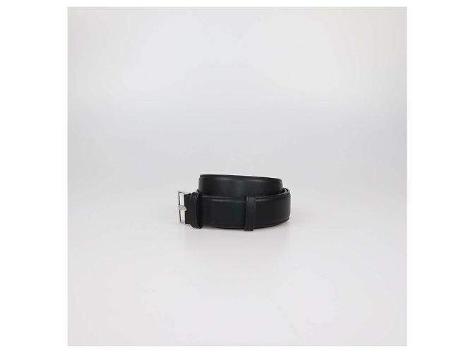 Bottega Veneta Gürtel aus schwarzem Leder - Ansicht 2