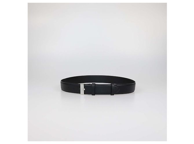 Bottega Veneta Gürtel aus schwarzem Leder - Ansicht 4