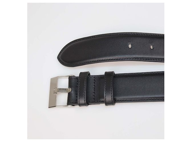 Bottega Veneta Gürtel aus schwarzem Leder - Ansicht 6