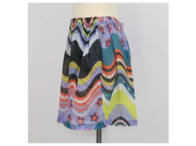 Pantaloncini stampati in cotone multicolore M Missoni - vista 2