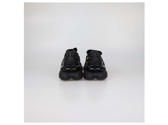 Sneakers basse Balmain Unicorn in neoprene e gomma nere Nero - vista 5