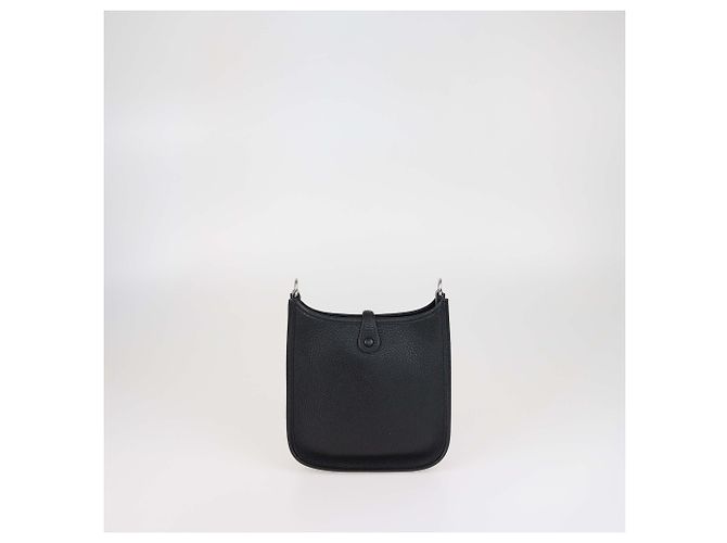 Hermès Borsa Evelyne TPM in pelle Clemence nera Hermes Nero - vista 4