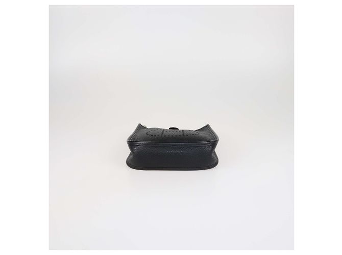 Hermès Borsa Evelyne TPM in pelle Clemence nera Hermes Nero - vista 5