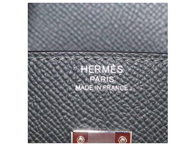 Hermès Sac Birkin 25 Hermes en cuir Epsom Tricolor avec hardware Palladium - vue 5