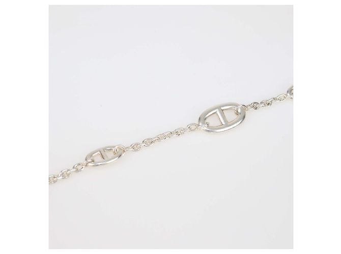 Bracciale Hermès Chaine D'Ancre Farandole in argento sterling - vista 2