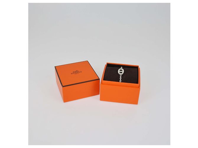 Bracciale Hermès Chaine D'Ancre Farandole in argento sterling - vista 7