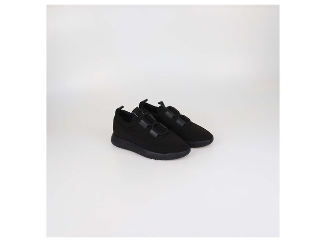 Hermès Hermes Team Sneaker aus technischem Mesh-Gewebe in Schwarz - Ansicht 2