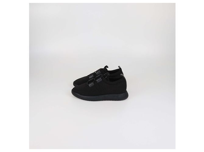 Hermès Hermes Team Sneaker aus technischem Mesh-Gewebe in Schwarz - Ansicht 4