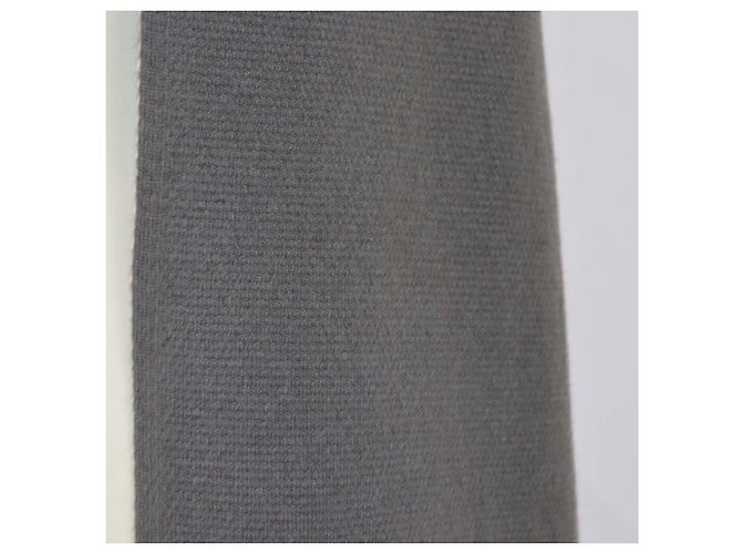 Sciarpa con cappuccio in cashmere grigio Chanel - vista 7