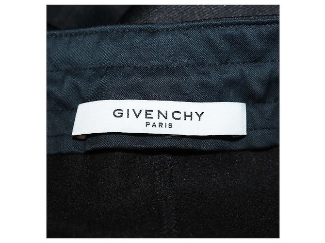 Pantaloni Givenchy in jersey nero con logo e bande laterali - vista 5