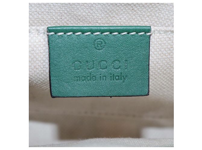 Borsa a tracolla mini Emily in pelle Green Guccissima di Gucci Verde - vista 5