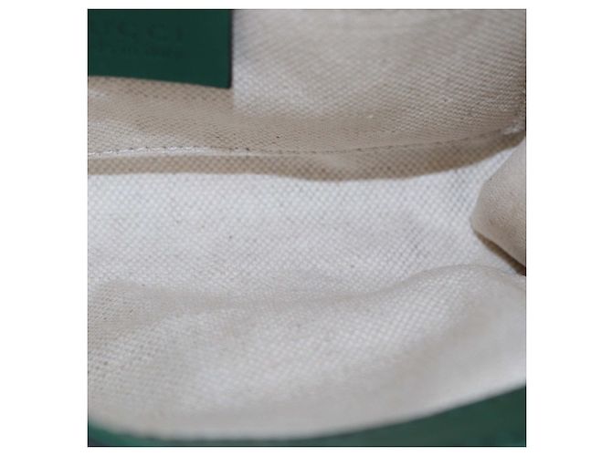 Borsa a tracolla mini Emily in pelle Green Guccissima di Gucci Verde - vista 6