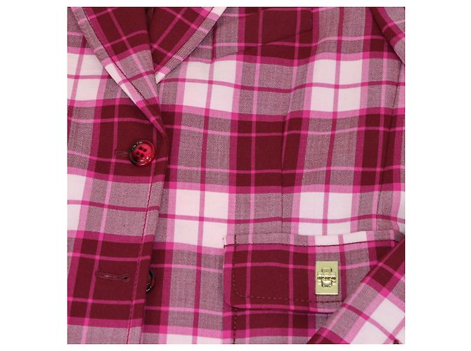 Zimmermann Multicolor Wool Blend Checked Single Breasted Blazer & Trouser Set Multiple colors - view 4