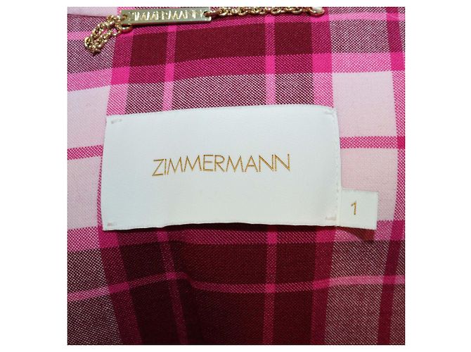 Zimmermann Multicolor Wool Blend Checked Single Breasted Blazer & Trouser Set Multiple colors - view 5