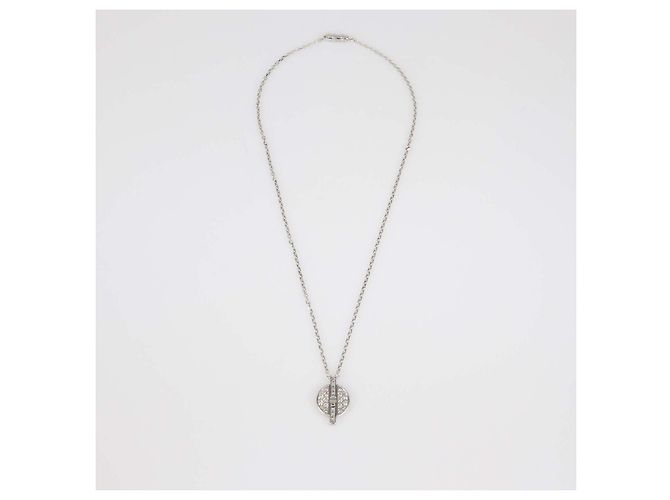 Collana Cartier Hinalia in oro bianco 18K e diamanti D'oro - vista 3