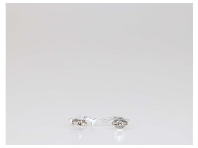 Orecchini Tiffany & Co. Smile in oro bianco 18K e diamanti D'oro - vista 3