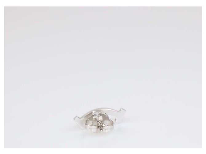 Orecchini Tiffany & Co. Smile in oro bianco 18K e diamanti D'oro - vista 5