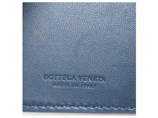 Bottega Veneta Tarjetero vertical de cocodrilo azul Azul marino - vista 6