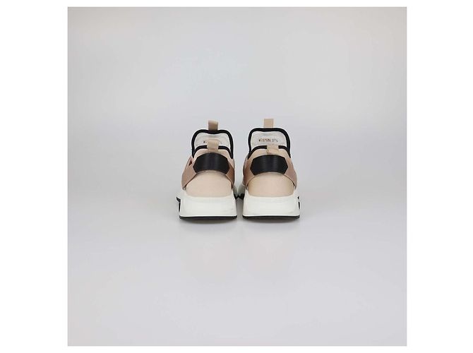 Sneaker Jago Tom Ford in mesh rosa e camoscio - vista 5