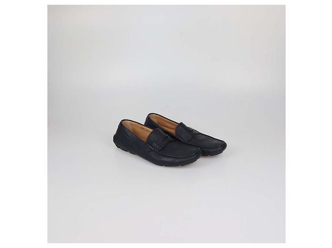 Mocassini Penny Prada in pelle nera Nero - vista 2