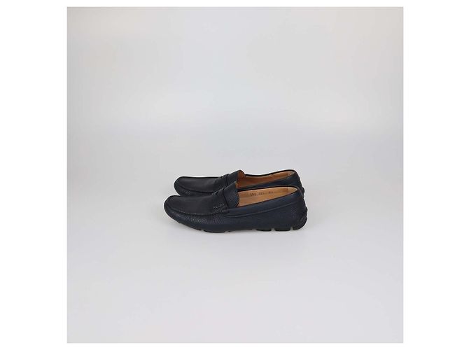 Mocassini Penny Prada in pelle nera Nero - vista 4
