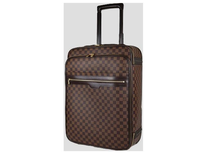 Valigia Louis Vuitton Damier Ebene Canvas Pegase 55 Marrone - vista 2