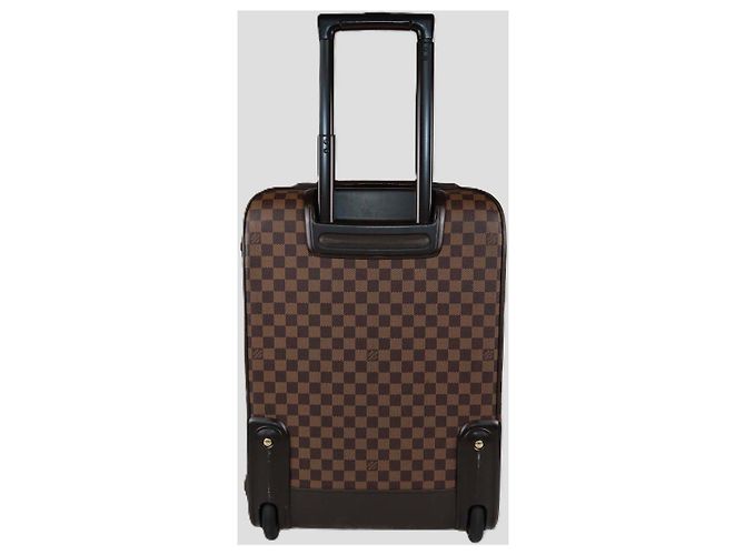 Valigia Louis Vuitton Damier Ebene Canvas Pegase 55 Marrone - vista 3