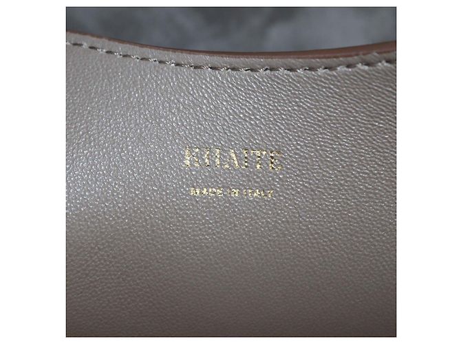 Khaite Borsa Hobo Lotus Medium in camoscio marrone - vista 6