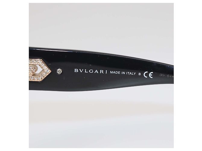 Bulgari Gafas de sol Cat Eye Bvlgari Black Gradient Crystal Negro - vista 5