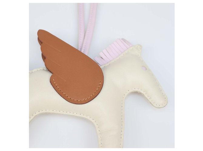 Hermès Ciondolo Rodeo Pegasus MM in pelle multicolore - vista 3