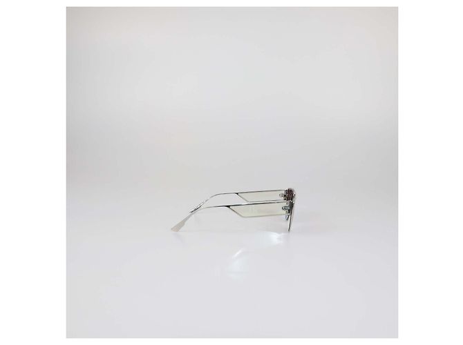 Gafas de sol Christian Dior Silver/Brown Gradient DiorClan2 Plata - vista 3