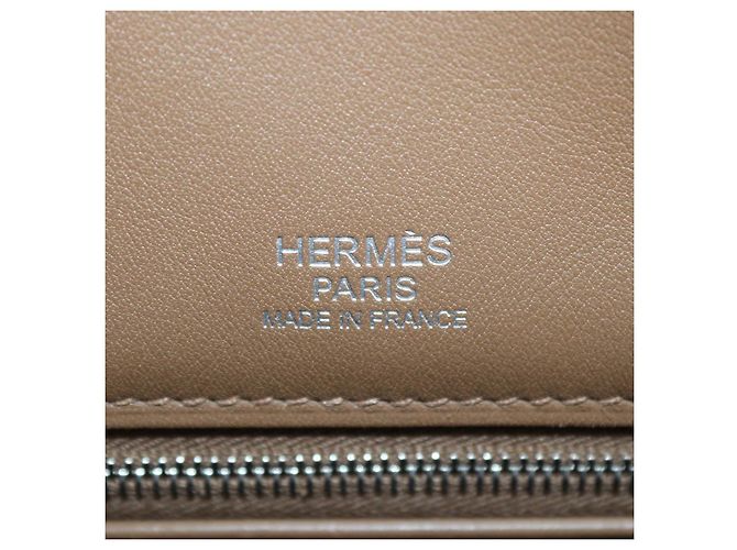 Hermès Borsa Hermes Alezan Swift Leather Shadow Birkin 35 - vista 5