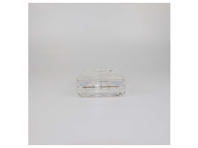 Borsa da sera Chanel Clear Plexiglass Dubai By Night Gas Can - vista 4
