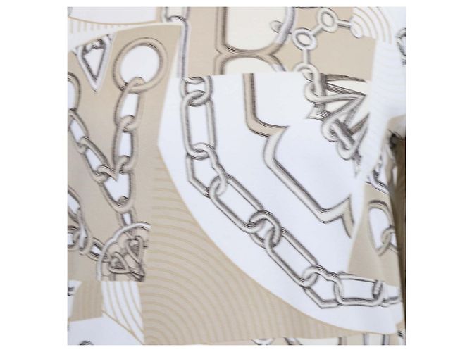 Hermès Sudadera Hermes Beige Glaise de algodón efecto Kaleidoscope - vista 4