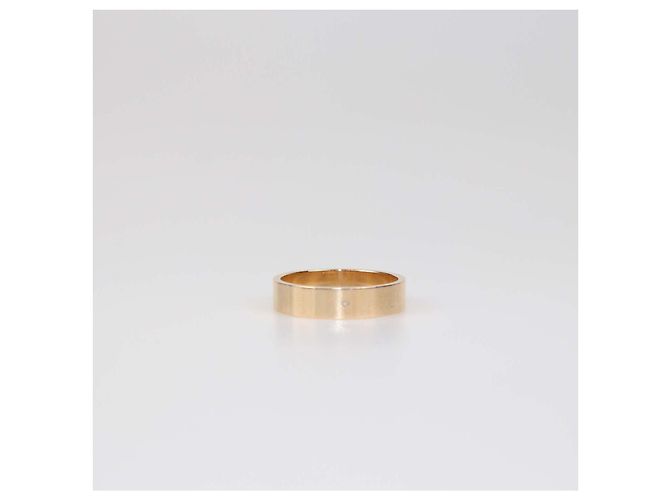 Hermès Hermes 18K Rose Gold Collier De Chien Ring Size 59 Golden - view 3