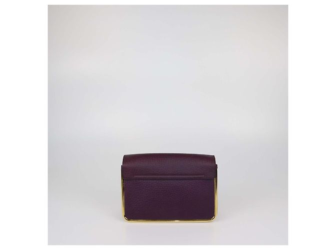 Chloé Borsa a tracolla Small Sally Chloe in pelle martellata viola Porpora - vista 3