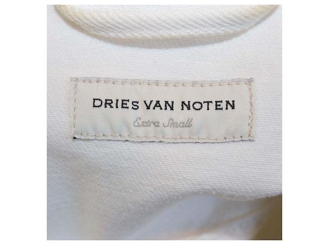 Dries Van Noten weiße Denimjacke - Ansicht 5
