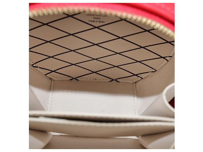 Borsa Louis Vuitton Red Monogram Vernis Mini Boite Chapeau Rosso - vista 6