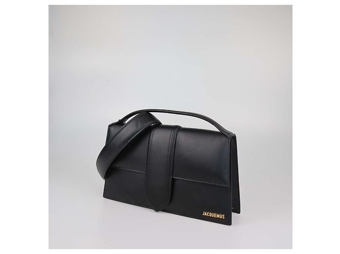 Borsa a mano Le Bambinou in pelle nera Jacquemus Nero - vista 2