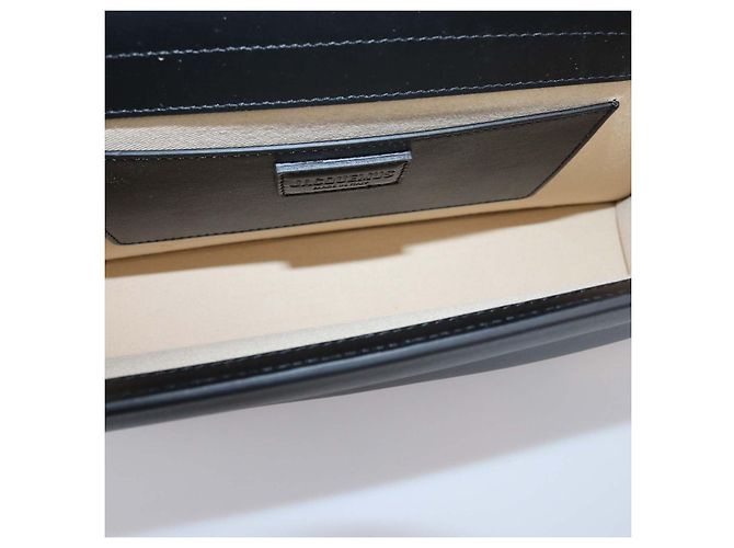 Borsa a mano Le Bambinou in pelle nera Jacquemus Nero - vista 5