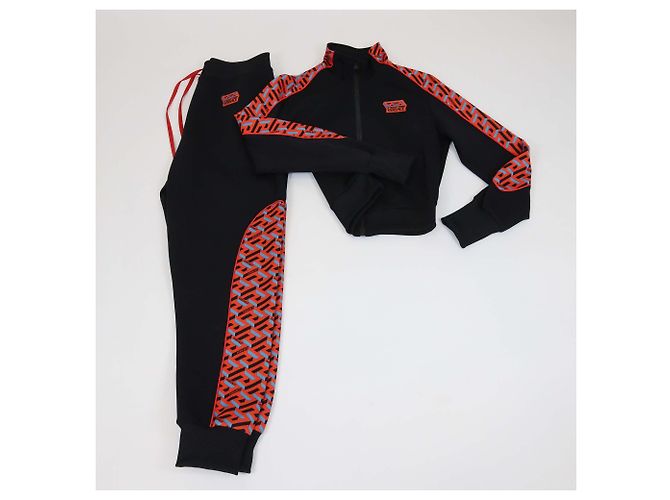 Versace Trainingsanzug-Set aus Polyester mit multicolorigem Greca-Print Mehrfarben - Ansicht 2