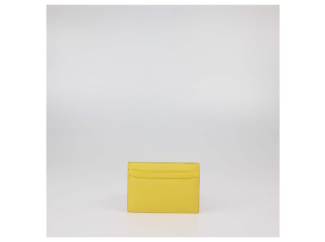 Bulgari Tarjetero Bvlgari Roma de piel amarilla Amarillo - vista 3