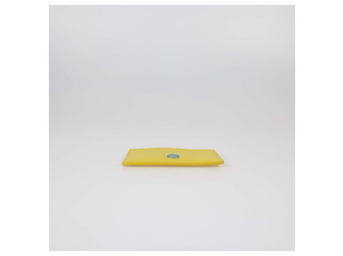 Bulgari Tarjetero Bvlgari Roma de piel amarilla Amarillo - vista 4
