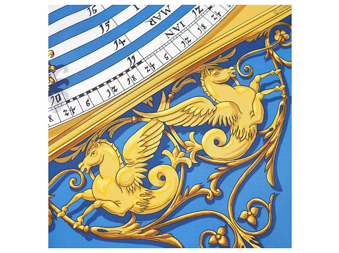 Hermès Foulard Hermes Multicolor Silk Astrologie Forever 90 Multicolore - vista 4