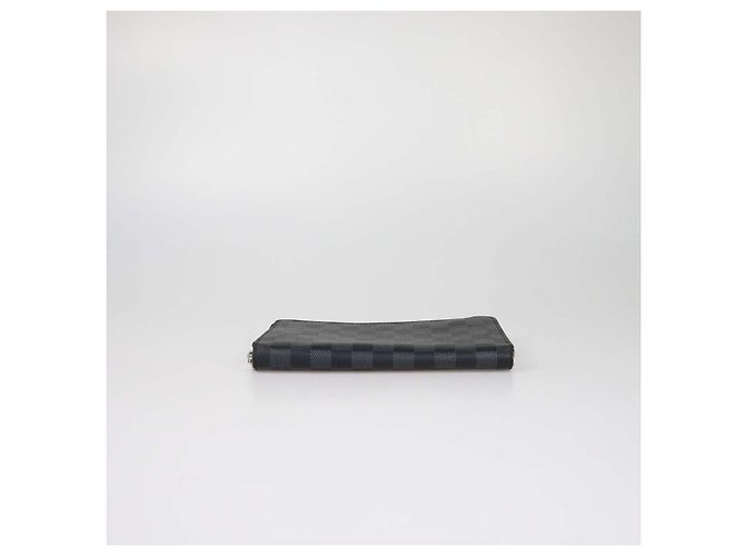 Louis Vuitton Damier Graphite Canvas Zippy Organizer Geldbörse Schwarz - Ansicht 5
