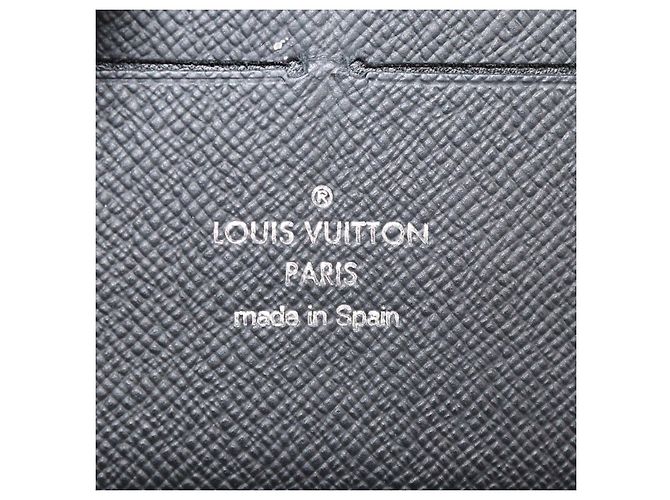 Louis Vuitton Damier Graphite Canvas Zippy Organizer Geldbörse Schwarz - Ansicht 6