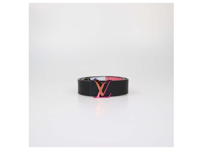 Cinturón reversible Initiales Louis Vuitton x Kid Multicolor Monogram Canvas - vista 5