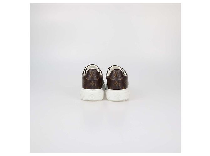 Louis Vuitton Time Out Low Top Sneaker aus Monogram Canvas Braun - Ansicht 5