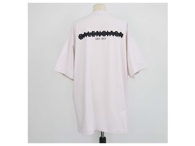 Camiseta Oversized Unifit de algodón Off White Balenciaga - vista 3